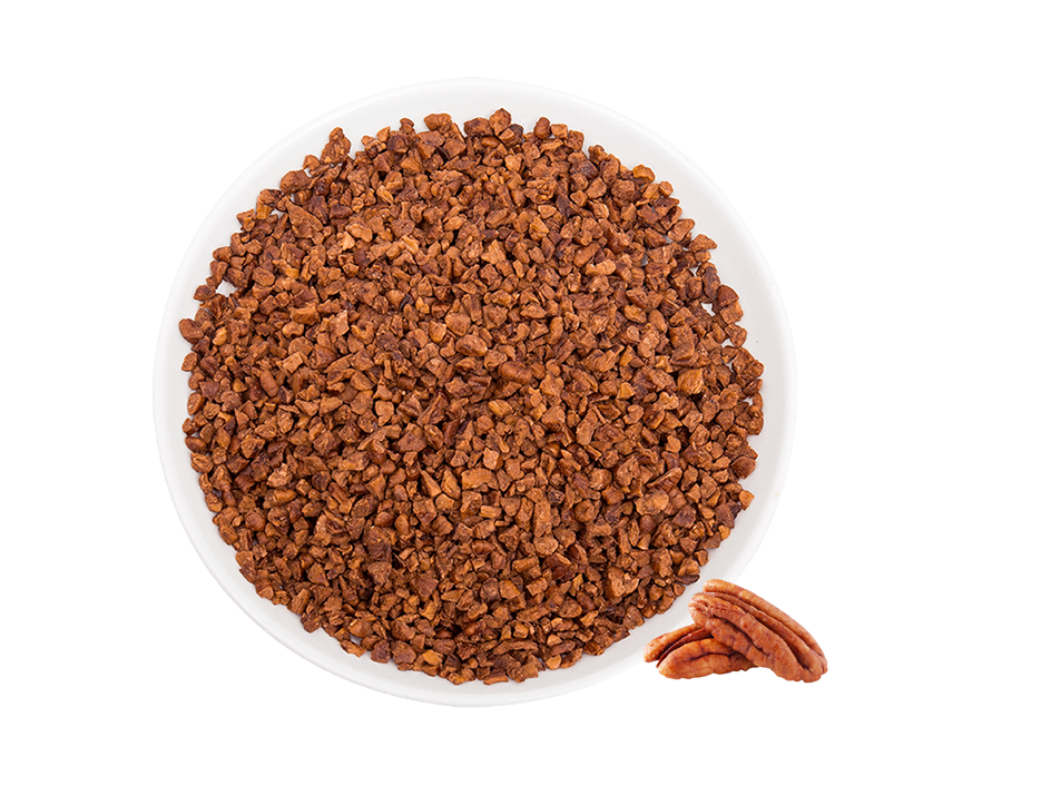 3 mm-5 mm pekaanipähkinöitä